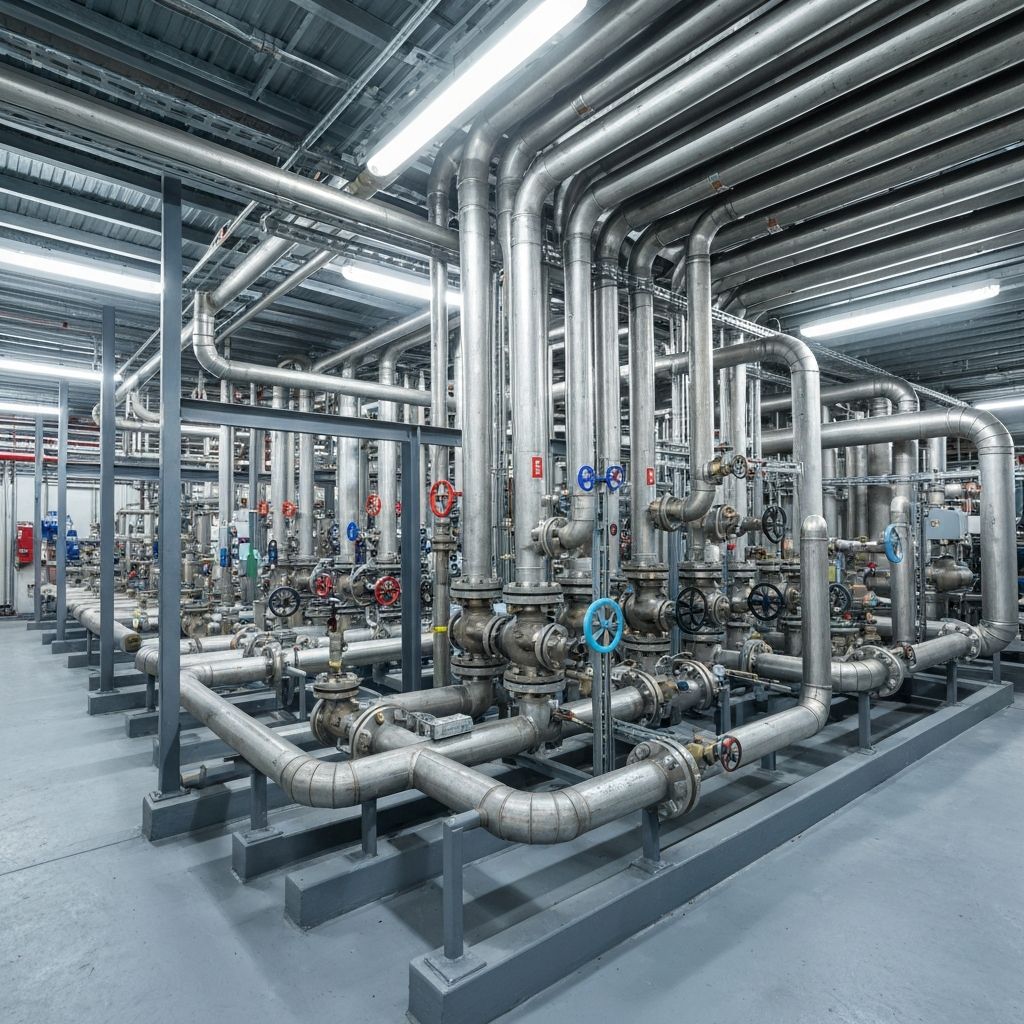 Sistema de piping para conducción de fluidos de proceso minero